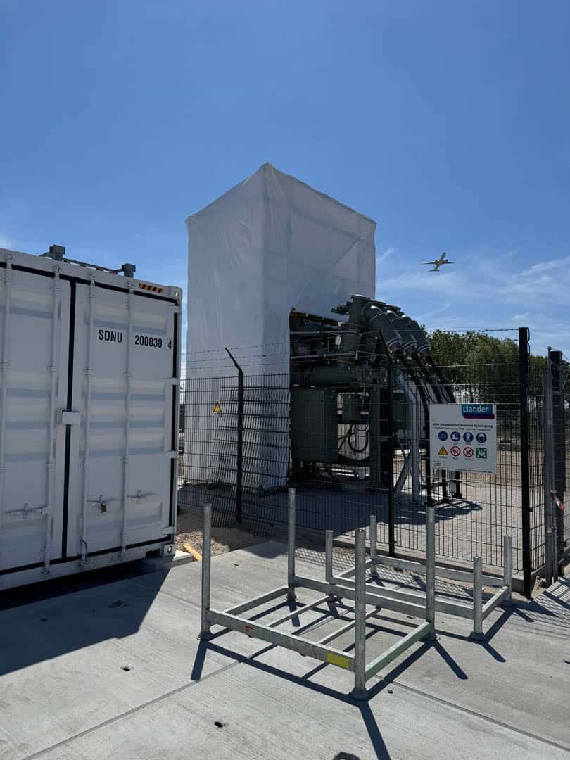 steigerbouw 50kv inkoopstation schiphol zwanenburg