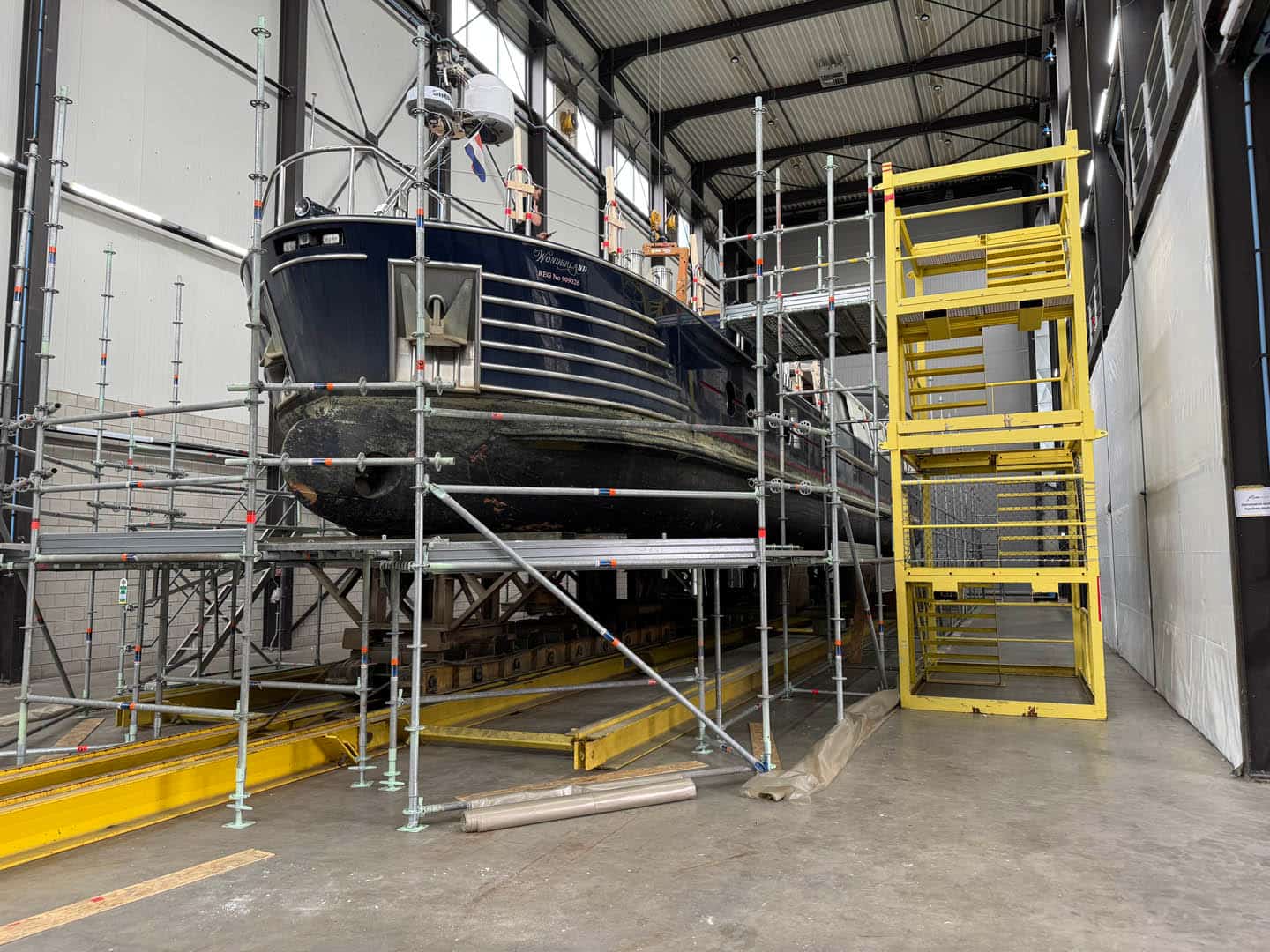 steigerbouw conservering wonderland balk shipyard