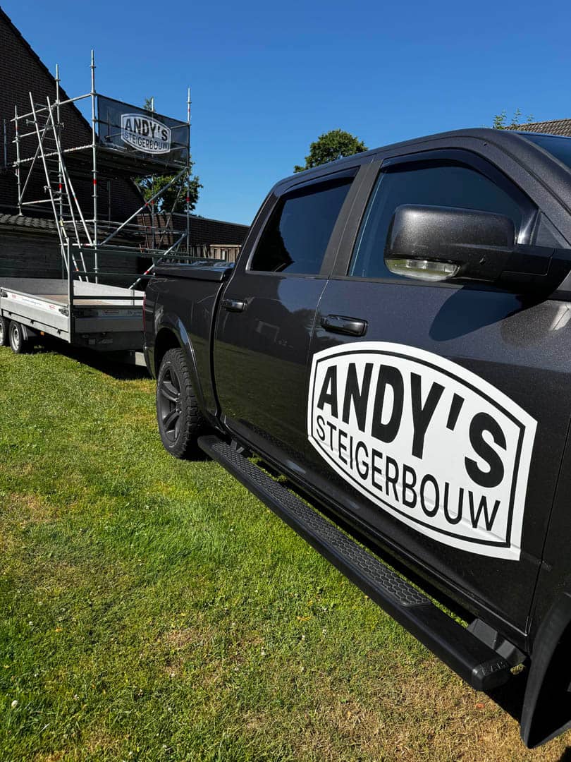 steigerbouw airco installatie geveltoegang